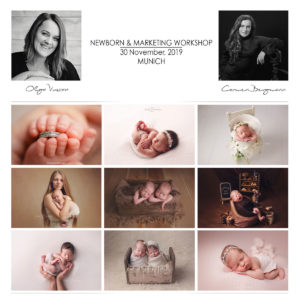 Newborn Photography Marketing Workshop Carmen Bergmann Studio Munich by Olga Vuscan and Carmen Bergmann