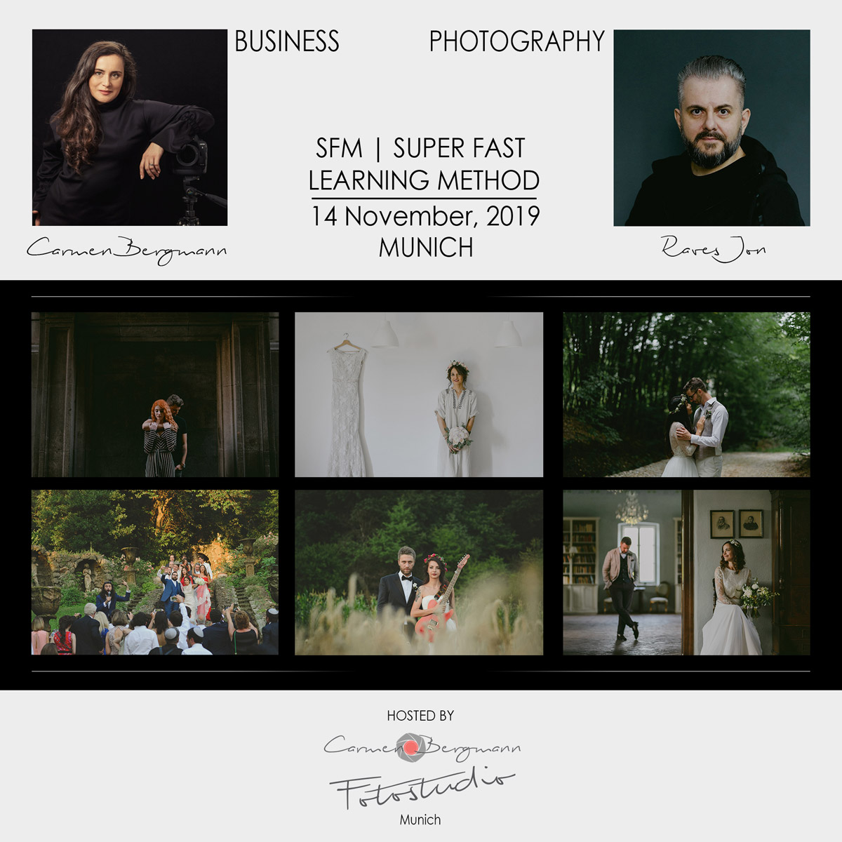 Wedding Photography and Marketing for Photographers Workshop Carmen Bergmann Studio Munich by Rares Ion